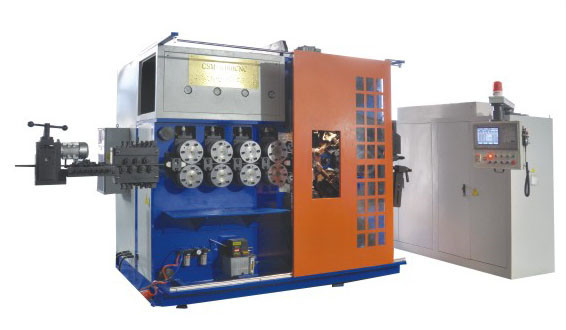 Máquina da mola de compressão do elevado desempenho para a vária gama de produtos 6 - 14mm dos tipos
