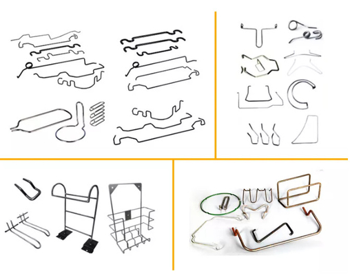 Máquina de dobra da mola da precisão alta, dobrador estável do fio do CNC de dez machados