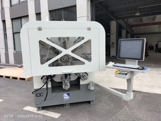 Máquina automática sem eixos da mola, máquina de bobinamento da mola com doze machados