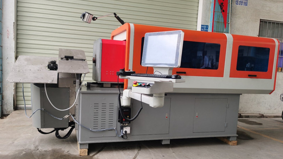 Máquina de dobra de fios CNC, 8 eixos 3D Wire Bender