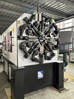 Mola CNC de cinco linhas centrais HYD-40T-5A que forma a máquina que segura o fio de 1.0-4.2mm