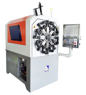 Máquina HYD-20T-5A da mola do CNC da elevada precisão cinco sistemas de rotação do fio da linha central