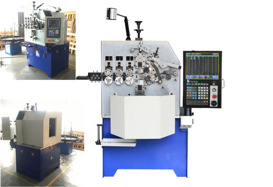 1.0 - 4.0 mm Diâmetro máquina de molas de aço três eixos para molas de forma múltipla