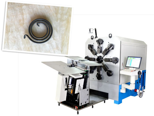 80m por minuto máquina de fabricação de molas CNC de dobra de fios e sistemas de 16 eixos