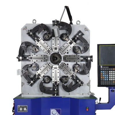Cam CNC Spring Making Machine , Spring Winding Machine With Sanyo Servo Motor