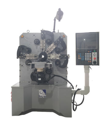 Máquina de fabricação de molas de molas CNC 1.0-4.0mm Máquina de enrolamento de molas de molas com motor Sanyo Servo
