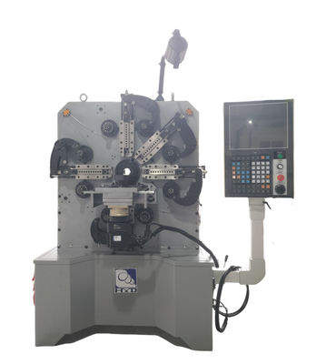 Máquina de fabricação de molas de molas CNC 1.0-4.0mm Máquina de enrolamento de molas de molas com motor Sanyo Servo