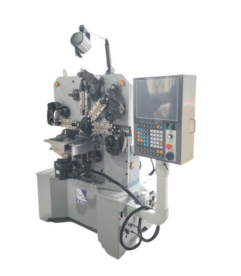 Máquina de fabricação de molas de molas CNC 1.0-4.0mm Máquina de enrolamento de molas de molas com motor Sanyo Servo
