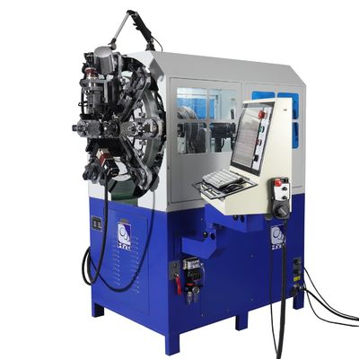 Doze sistemas do diâmetro de fio de gerencio da mola da máquina da mola do CNC dos machados 2.5mm