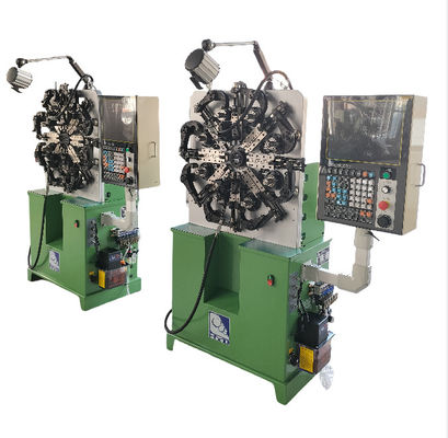 Máquina de Molas CNC de Alta Precisão 0.2-2.3mm HYD-20T-4A Cinco Eixos com Rotação de Fio