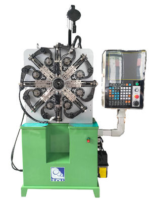 Máquina de Molas CNC de Alta Precisão 0.2-2.3mm HYD-20T-4A Cinco Eixos com Rotação de Fio