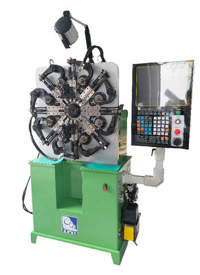Máquina de Molas CNC de Alta Precisão 0.2-2.3mm HYD-20T-4A Cinco Eixos com Rotação de Fio