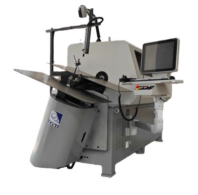 Machados automatizados da máquina de dobra dez da mola para o aço carbono alto de 1 - de 4mm