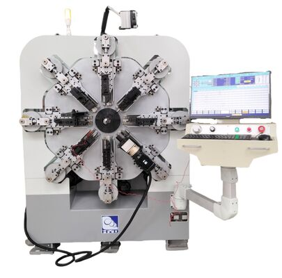 12-14 Eixo Máquina automática de fabricação de molas CNC de 1 a 4 mm Sistemas de enrolamento