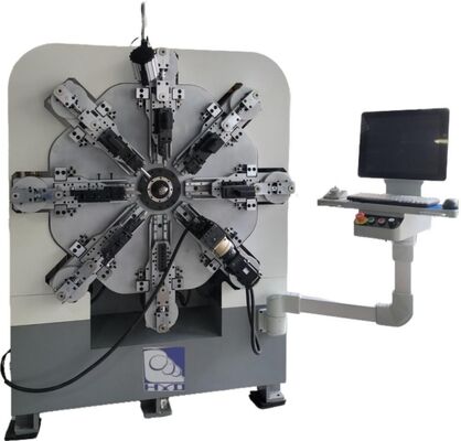 Máquina Automática Multifuncional de Enrolamento de Molas por Computador de 12 Eixos, Equipamento para Fabricação de Molas de 1-4mm com Componente de Motor de Núcleo