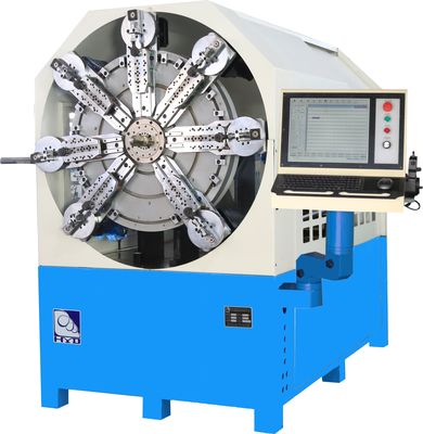 Máquina de moldagem de molas por computador de múltiplos eixos