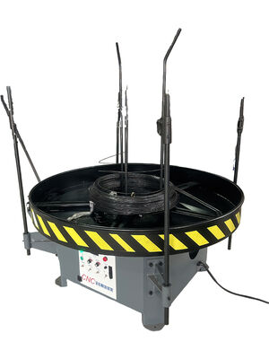 Máquina de dobração automática de fio de alta precisão 2D de 2,5 a 10,0 mm de 4 a 5 eixos de cabeça rotativa com motor para a indústria automotiva