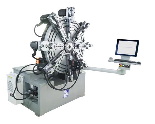 Máquina Automática CNC para Fabricação de Molas de Fio HYD 1.0-4.0mm Núcleo de Motor sem Came para Máquinas de Metal e Metalurgia