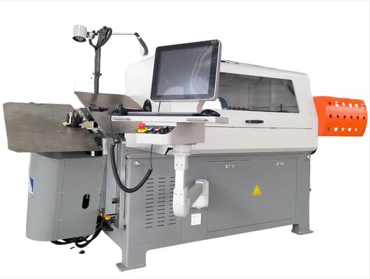 Máquina de Dobrar Fio 3D de Alta Precisão de 8 Eixos 2.0-8.0mm Automática Rotativa para Indústria Automotiva Metalurgia Motor