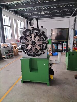 Mola automática que forma a máquina, máquina da mola do CNC com 100KG Decoiler