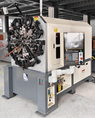 Mola do CNC da came 4.0mm que faz sistemas do azul do CE ISO9001 do motor Sanyo do equipamento