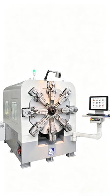 80m por minuto máquina de fabricação de molas CNC de dobra de fios e sistemas de 16 eixos