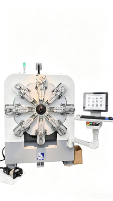 80m por minuto máquina de fabricação de molas CNC de dobra de fios e sistemas de 16 eixos