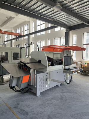 Machados eficientes altos da máquina doze da mola do CNC para o baixo aço carbono de 3-8mm