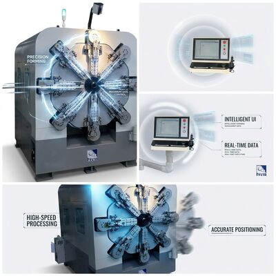 Mola do CNC dos machados de Camless 14 que faz a máquina de enrolamento com o anterior giratório do fio