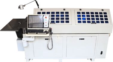 Máquina de dobra profissional da mola altamente eficaz com cabeça de torção externo