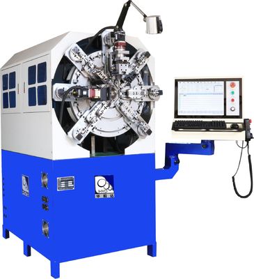 Máquina de dobra de molas de controlo CNC em espiral de 0,3 - 2,5 mm de fio Máquina de molas CNC