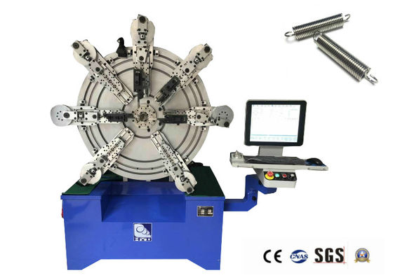 máquina da fabricação da mola do controle do CNC de 4.0mm que enrola formando sistemas