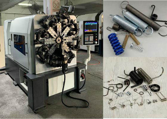 ISO9001 5 eixo 4,0 mm máquina de fazer molas de arame 17,5KW CNC Former