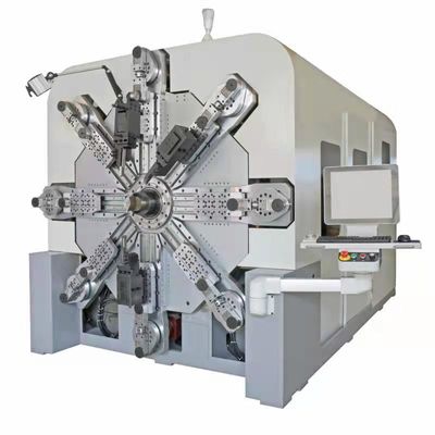 Máquina de enrolamento multifuncional da mola do CNC com sistemas da bobina da rotação do fio