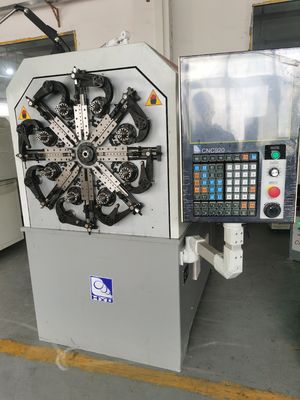 Máquina de moldagem de molas rotativas de arame cam de 4 mm com máquina de molas CNC giratória
