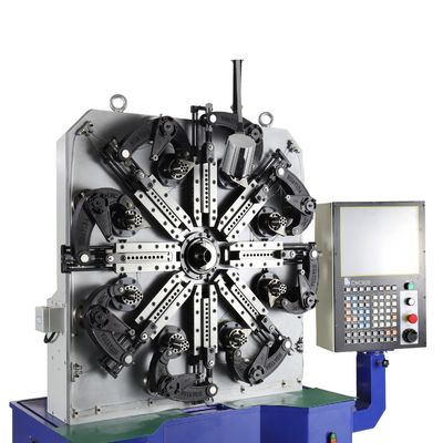 Máquina de moldagem de molas rotativas de arame cam de 4 mm com máquina de molas CNC giratória