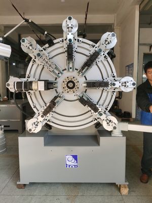 máquina da fabricação da mola do controle do CNC de 4.0mm que enrola formando sistemas