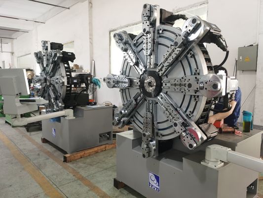 máquina da fabricação da mola do controle do CNC de 4.0mm que enrola formando sistemas