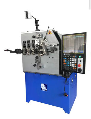 1.0 - 4.0 mm Diâmetro máquina de molas de aço três eixos para molas de forma múltipla