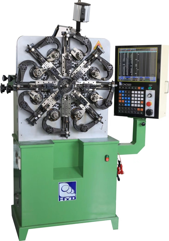 Máquina de mola CNC HYD-20T-3A Controlador de computador de três eixos