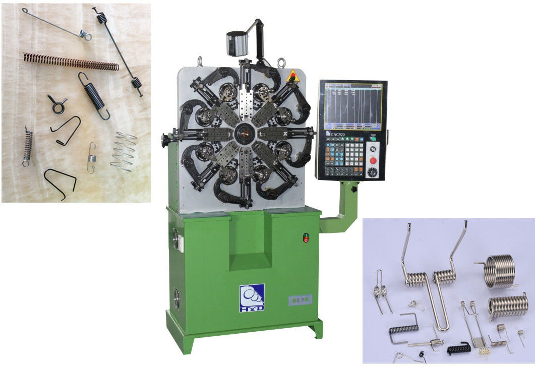 O multi sistema automático funcional funcional do servo sistema dos eixos da máquina três da mola do CNC jejua