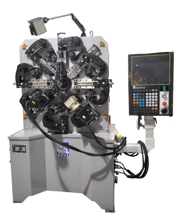 Máquina automática de fabricação de molas CNC controlada de alta precisão