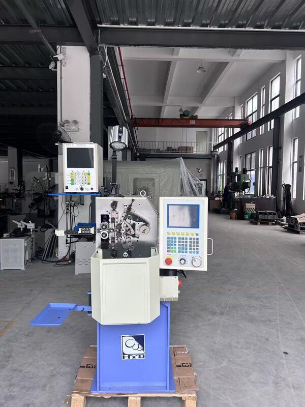 Máquina de Enrolamento de Molas de Seis Eixos Diâmetro do Fio 0.5-2.0mm Equipamento de Enrolamento de Molas