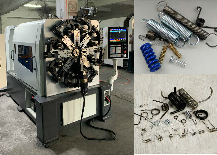 ISO9001 5 eixo 4,0 mm máquina de fazer molas de arame 17,5KW CNC Former