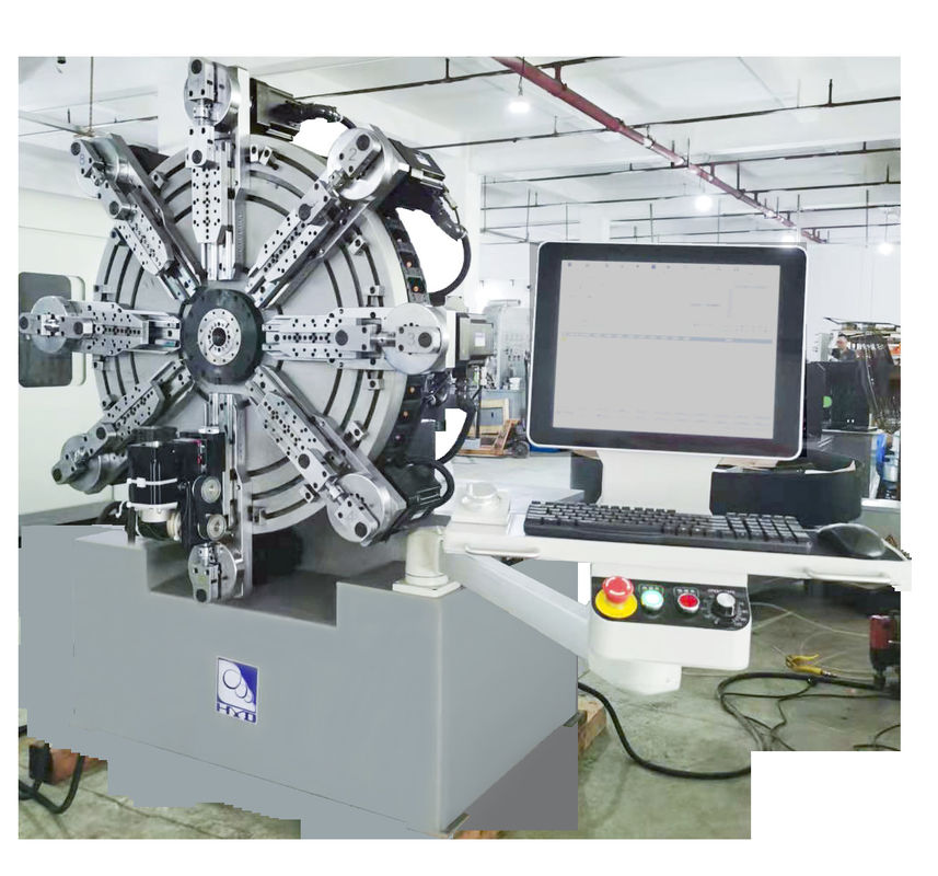 máquina da fabricação da mola do controle do CNC de 4.0mm que enrola formando sistemas